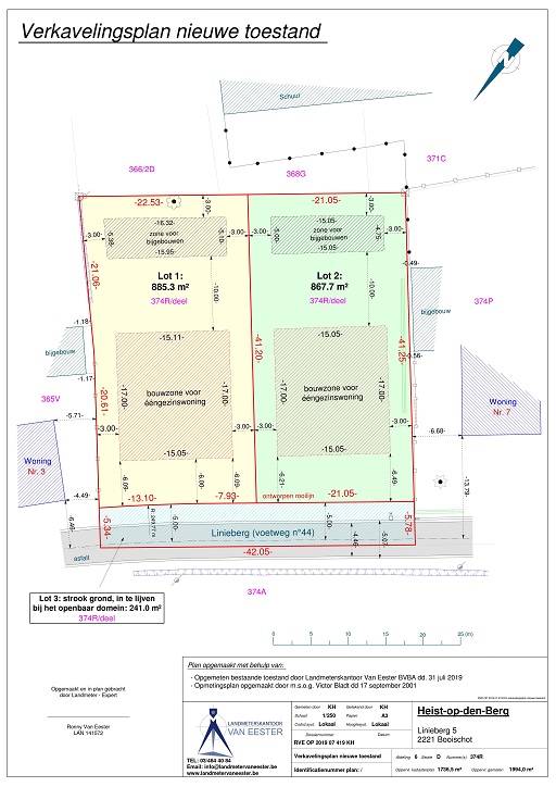 Verkavelingsplan Landmeter Expert